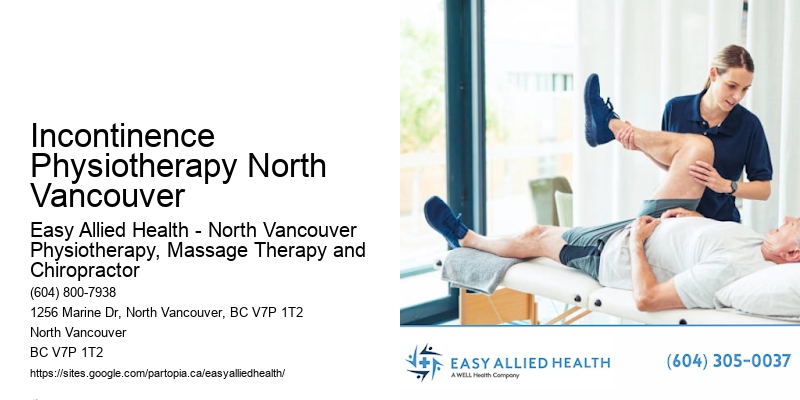 Affordable Health Recovery Programs Incontinence Physiotherapy North Vancouver
