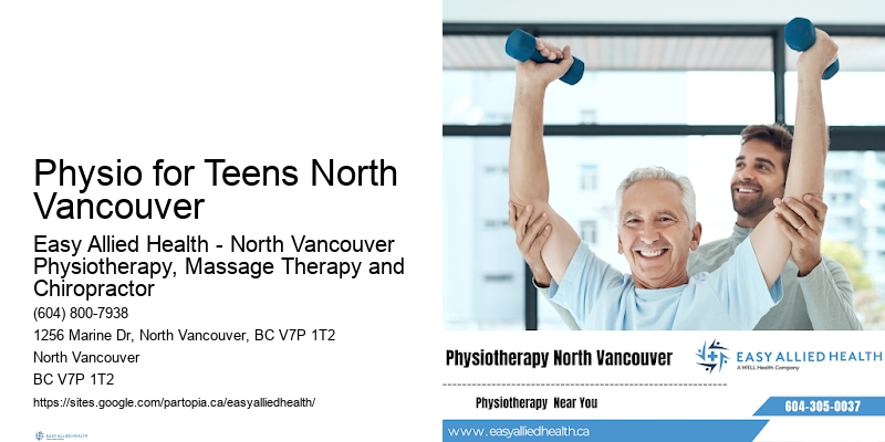 Affordable Pain Management Services Physio for Teens North Vancouver