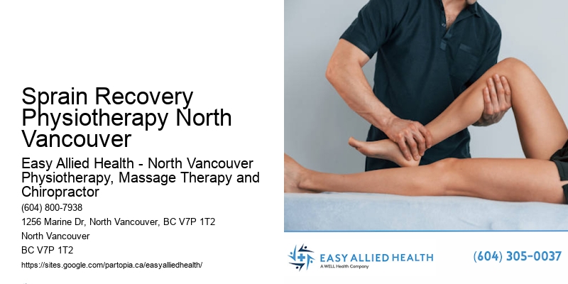 Tailored Physio Programs Sprain Recovery Physiotherapy North Vancouver