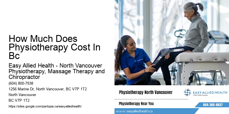 How Much Does Physiotherapy Cost In Bc
