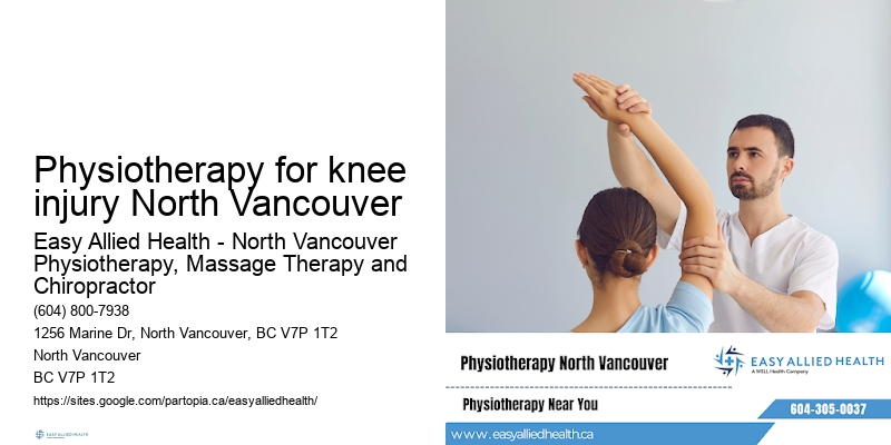 Physiotherapy for knee injury North Vancouver