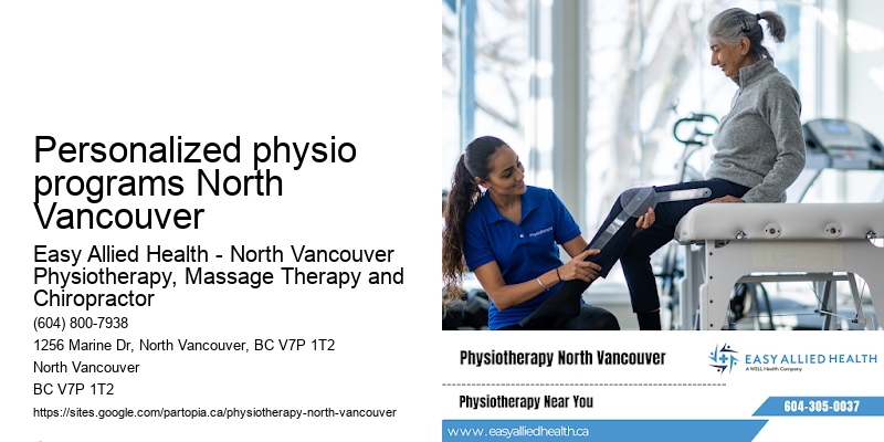 Personalized physio programs North Vancouver