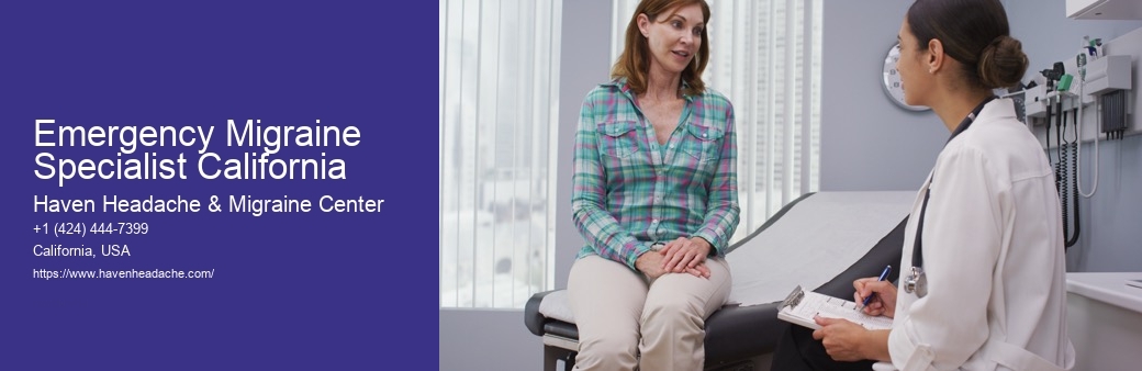 Emergency Migraine Specialist California