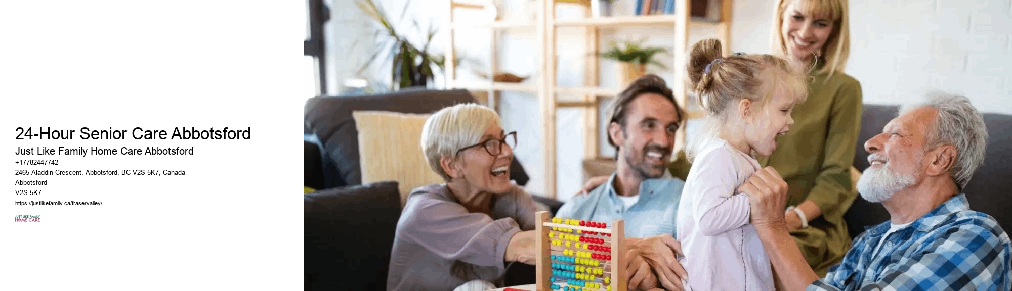 Family Caregiver Support 24-Hour Senior Care Abbotsford