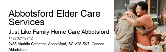 Personal Care Plans Abbotsford Elder Care Services
