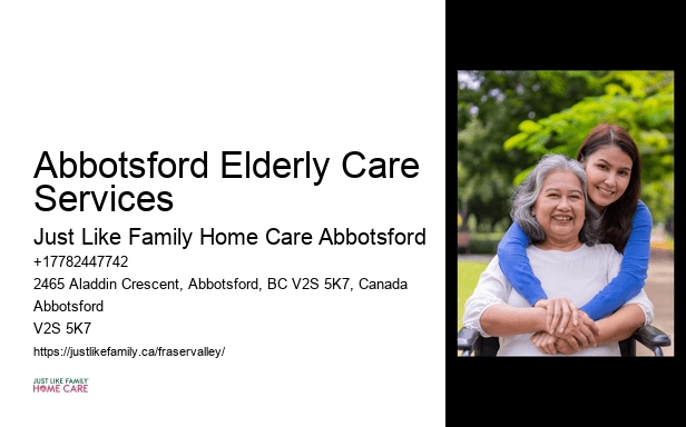 Home Care for Disabled Individuals Abbotsford Elderly Care Services