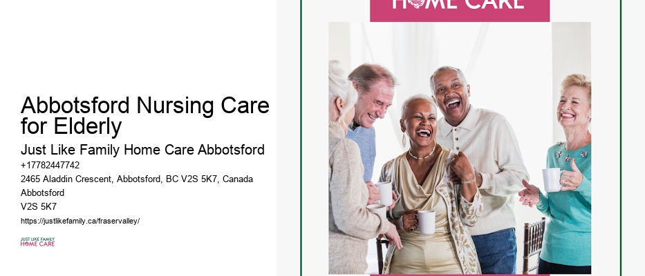 Chronic Illness Management Abbotsford Nursing Care for Elderly