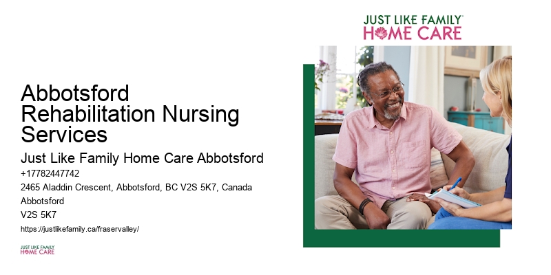 Senior Advocacy Services Abbotsford Rehabilitation Nursing Services