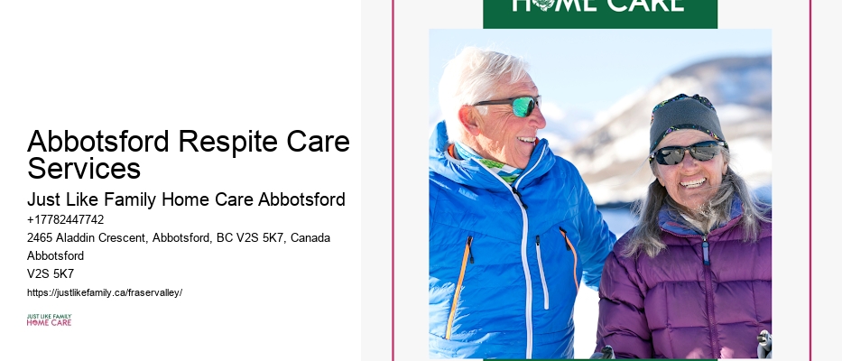Live-In Care Abbotsford Respite Care Services