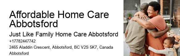 Supportive Living Affordable Home Care Abbotsford