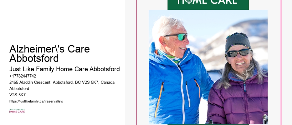 Live-In Caregivers Alzheimer's Care Abbotsford