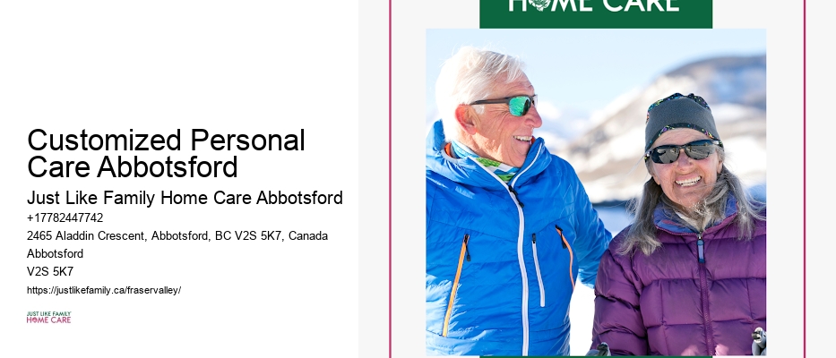 Quality Home Health Care Customized Personal Care Abbotsford