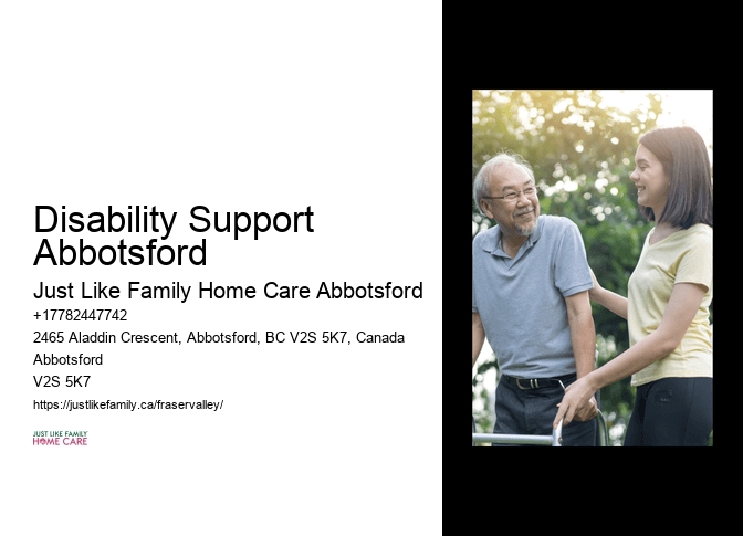 Licensed Home Care Providers Disability Support Abbotsford