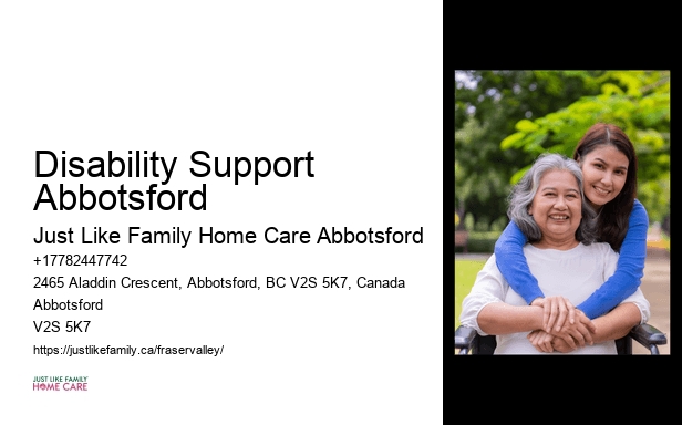 Elderly Wellness Programs Disability Support Abbotsford