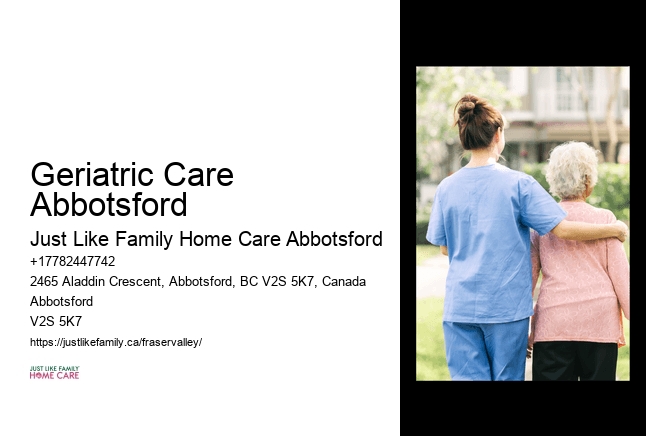 Home Assistance for Seniors Geriatric Care Abbotsford
