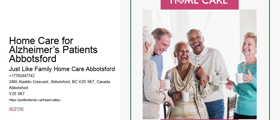 In-Home Personal Support Home Care for Alzheimer’s Patients Abbotsford