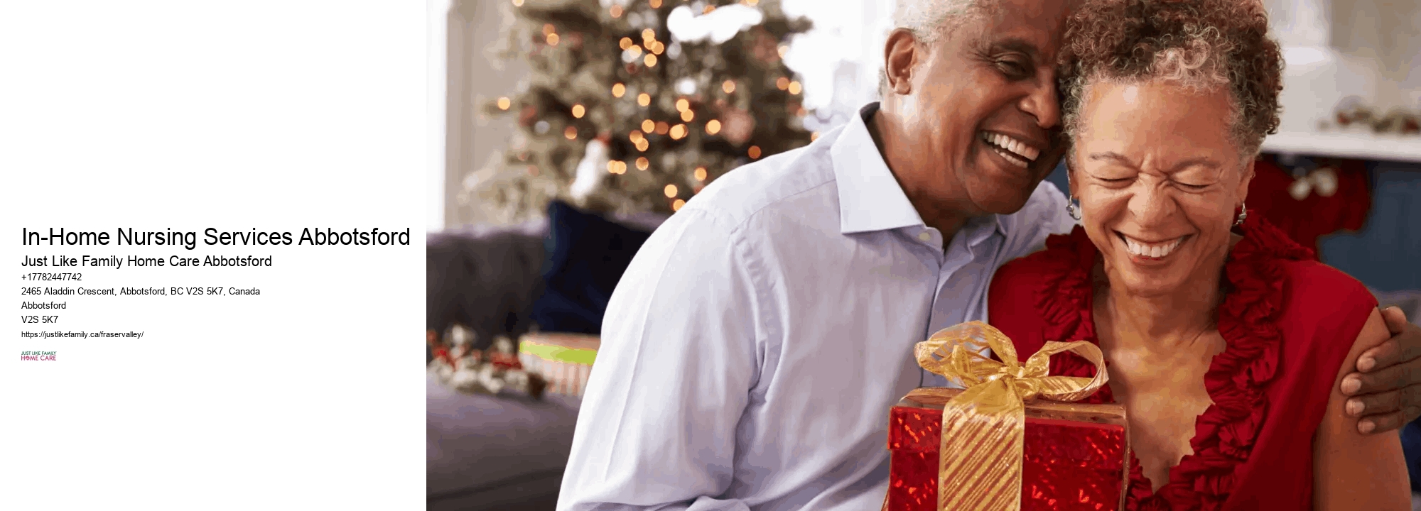 Home Assistance for Chronic Illness In-Home Nursing Services Abbotsford