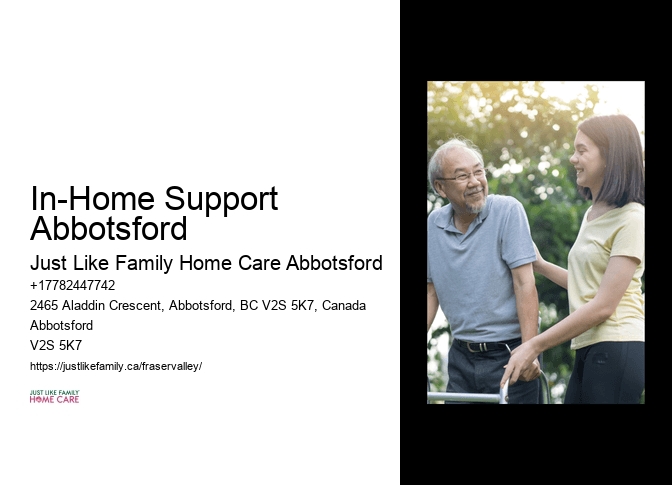 Senior Health and Wellness In-Home Support Abbotsford