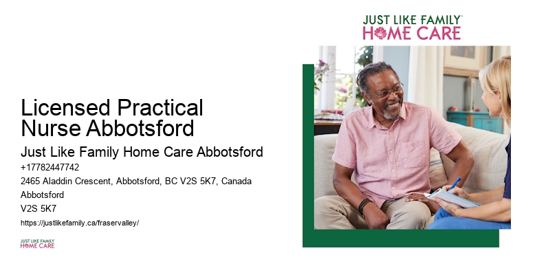 Elderly Care Providers Licensed Practical Nurse Abbotsford