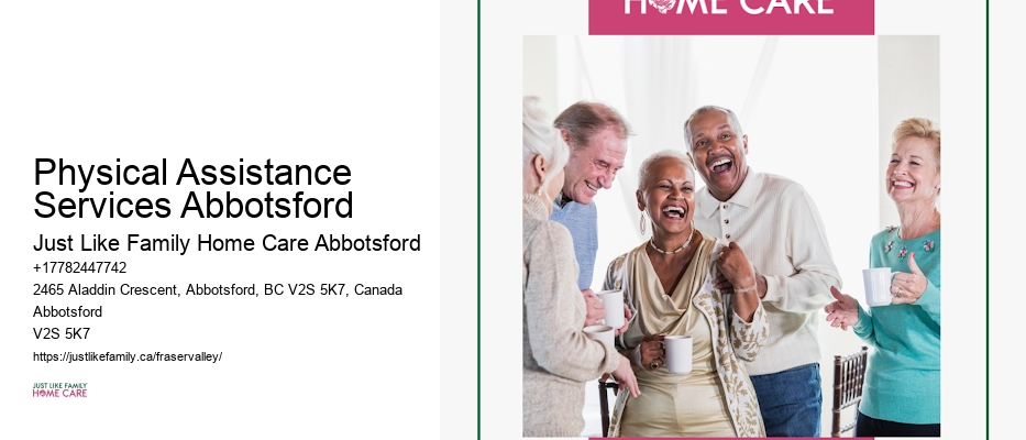 Post-Operative Care Physical Assistance Services Abbotsford