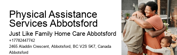 Senior Transportation Services Physical Assistance Services Abbotsford