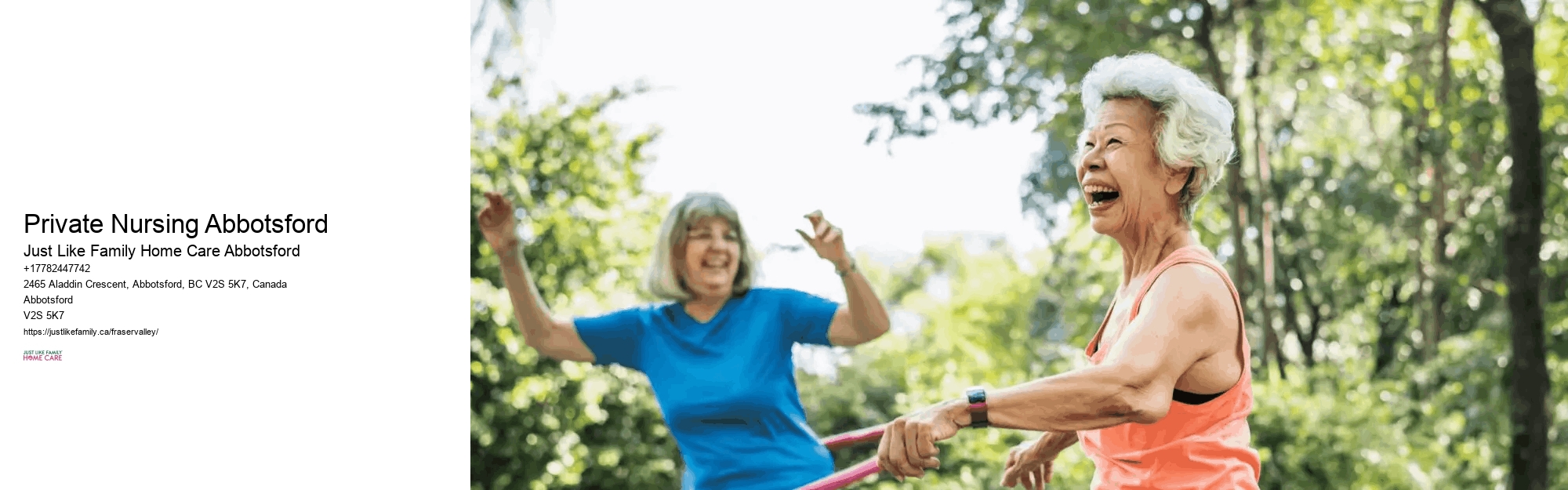 In-Home Health Monitoring Private Nursing Abbotsford