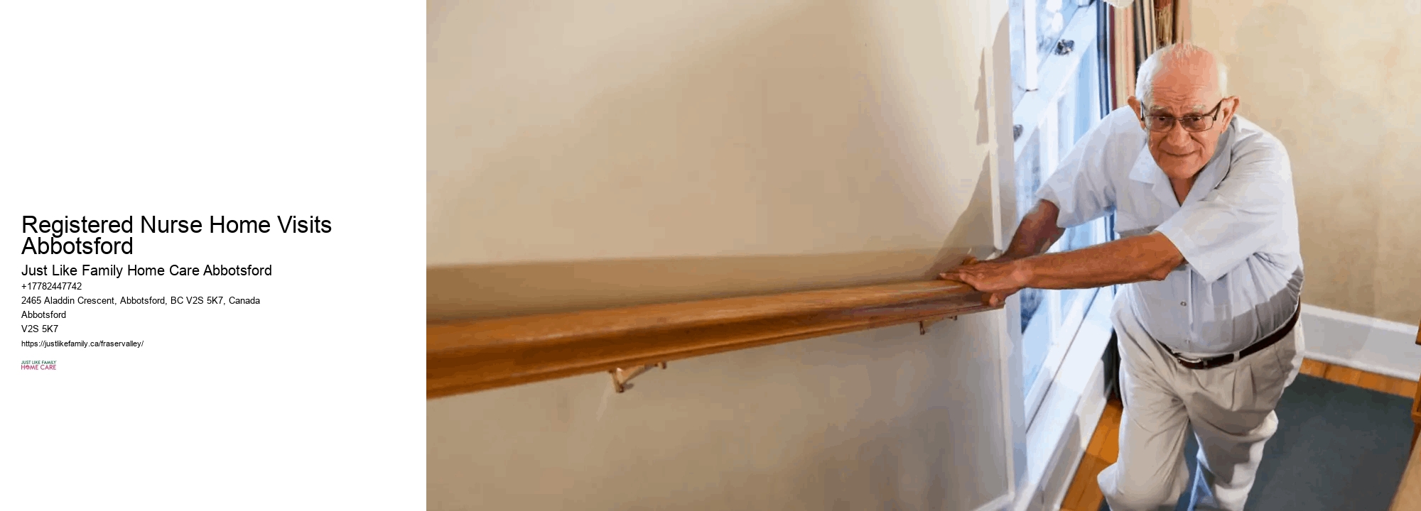 Home Care for Chronic Illnesses Registered Nurse Home Visits Abbotsford