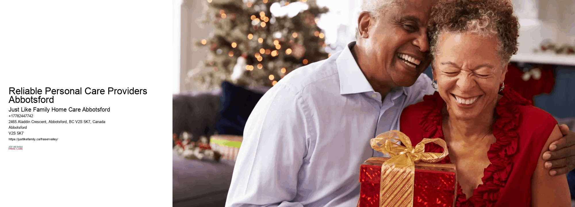Best Senior Home Care Reliable Personal Care Providers Abbotsford