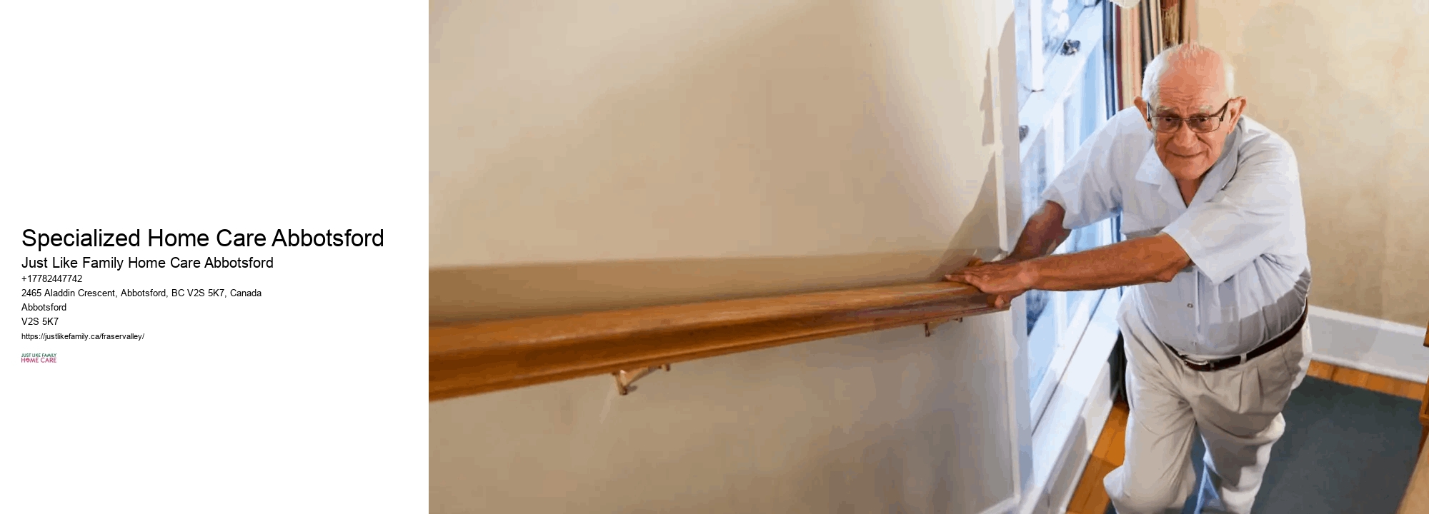 Personal Grooming Services Specialized Home Care Abbotsford