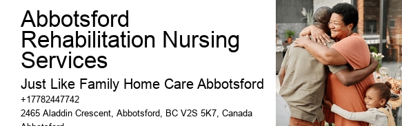 Home Care Service Packages Abbotsford Rehabilitation Nursing Services