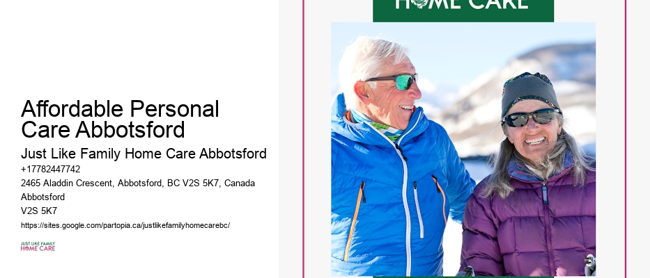 Experienced Caregivers Affordable Personal Care Abbotsford