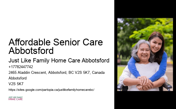 Affordable Senior Care Abbotsford Respite Care Services