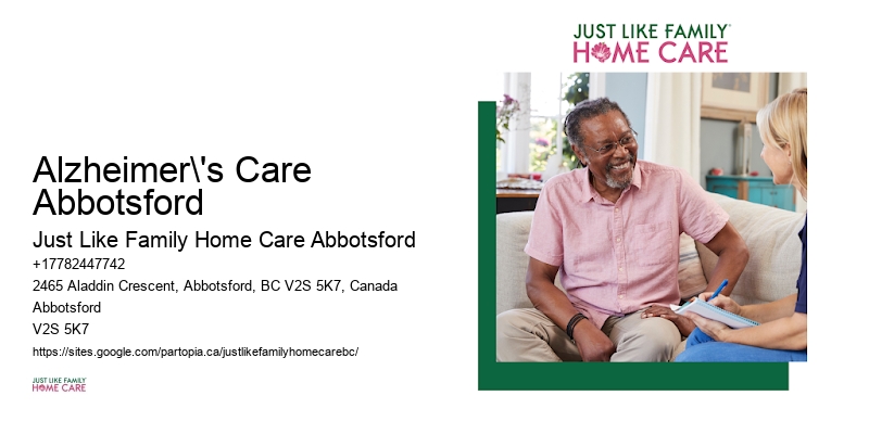 Affordable Home Health Care Alzheimer's Care Abbotsford