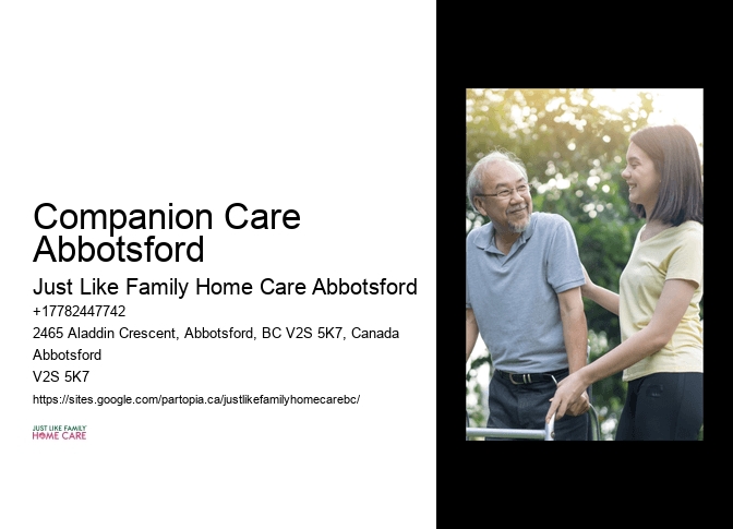 Palliative Nursing Care Companion Care Abbotsford