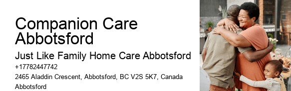 Senior Exercise Programs Companion Care Abbotsford