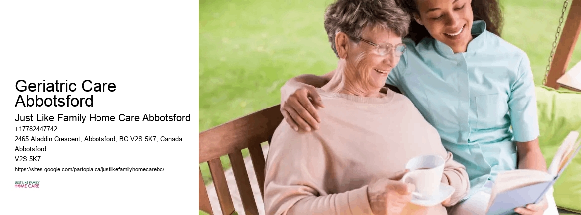 Personal Hygiene Assistance Geriatric Care Abbotsford