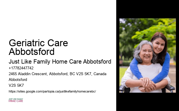 Family Caregiver Support Geriatric Care Abbotsford
