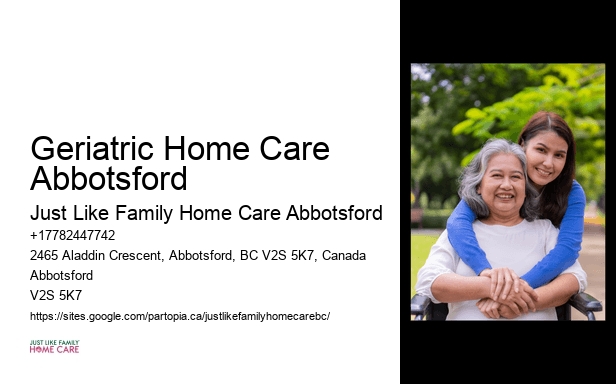 Home Health Services for Seniors Geriatric Home Care Abbotsford