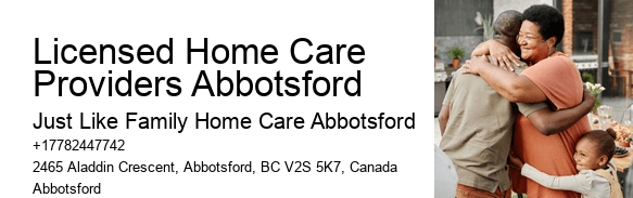 Geriatric Assessment Services Licensed Home Care Providers Abbotsford