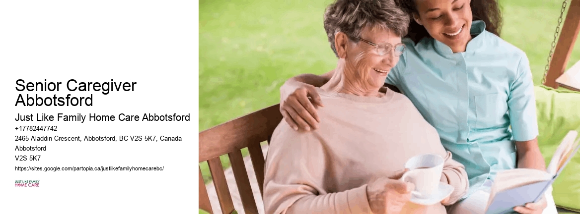 Senior Living Support Senior Caregiver Abbotsford