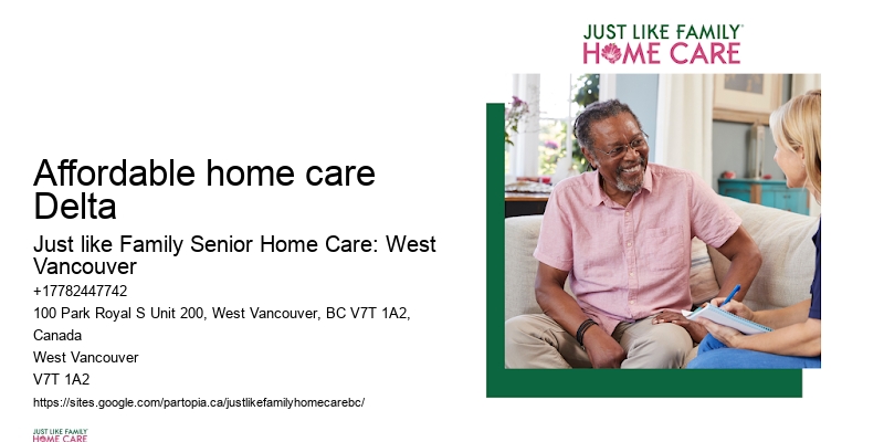 Elderly care services Affordable home care Delta
