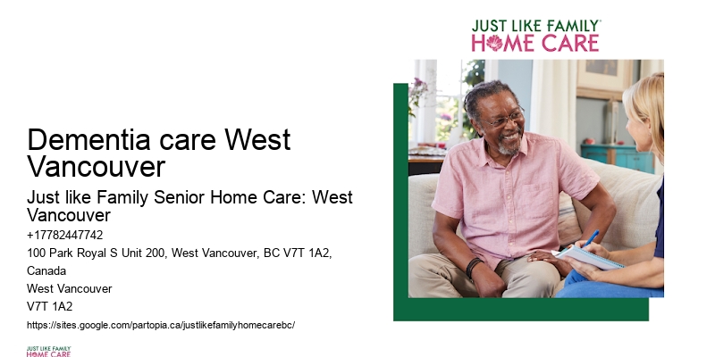 Personal care Dementia care West Vancouver