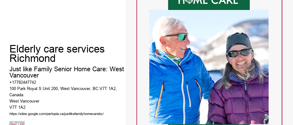 Elderly care services Richmond elderly home assistance