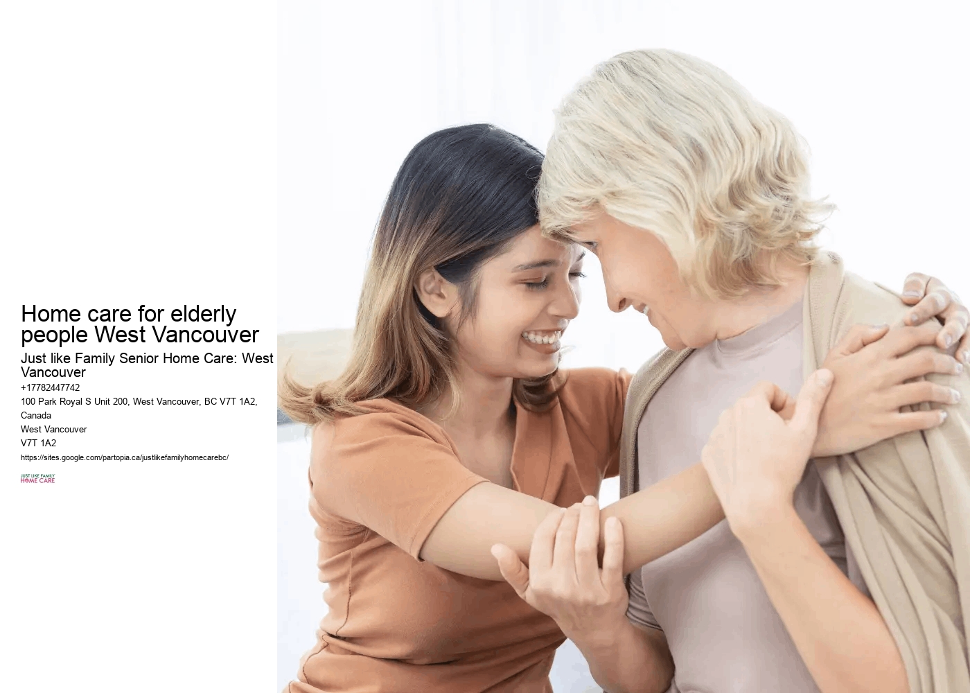 Richmond BC senior care services