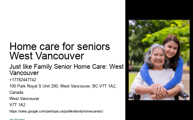 Home care for seniors West Vancouver personal support workers