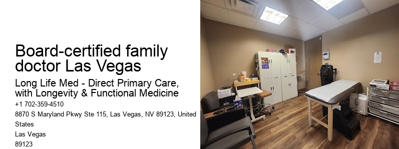 Board-certified family doctor Las Vegas