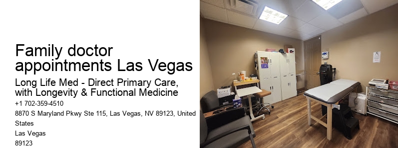 Family doctor appointments Las Vegas