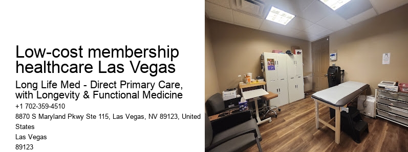 Low-cost membership healthcare Las Vegas