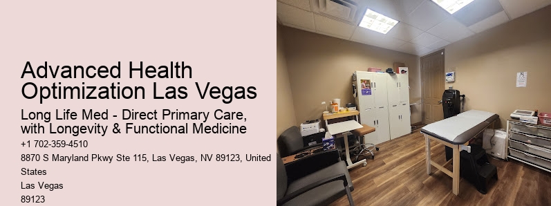 Advanced Health Optimization Las Vegas