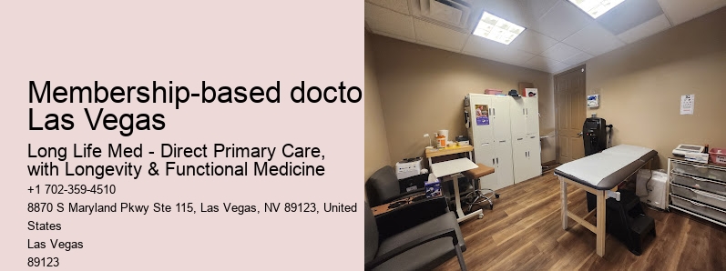 Membership-based doctor Las Vegas